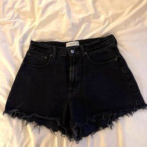 Abercrombie & Fitch Black Size 30 High Risk Shorts